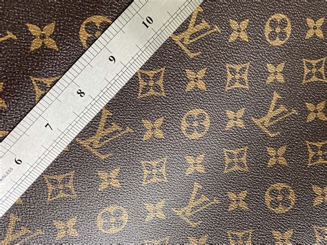 lv monogram leather fabric|louis vuitton Lv monogram.